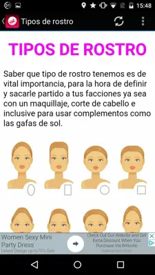 Maquillaje y Belleza android App screenshot 5